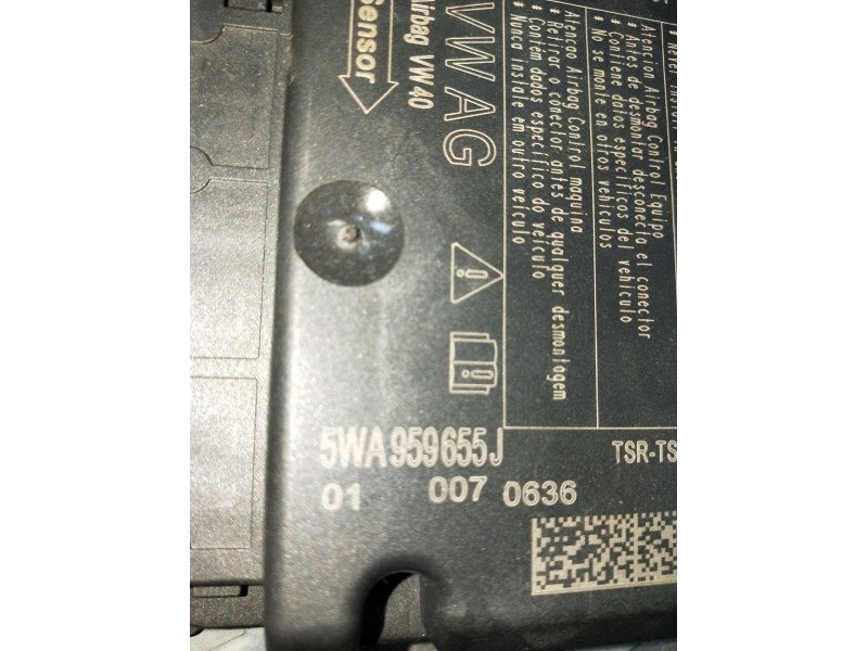 Recambio de centralita airbag para audi a3 sportback (8ya, 8yf) 35 tdi referencia OEM IAM 5WA959655J  
