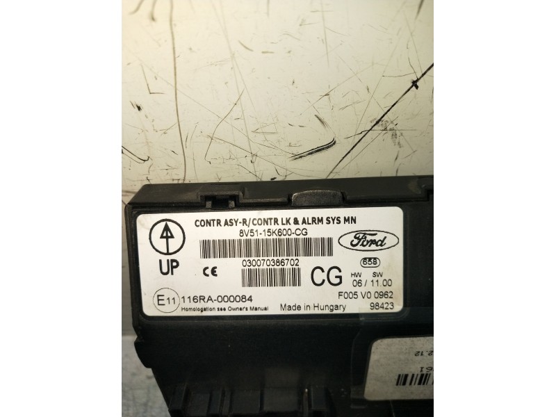 Recambio de modulo electronico para ford fiesta (cb1) sport referencia OEM IAM 8V5115K600CG F005V00962 
