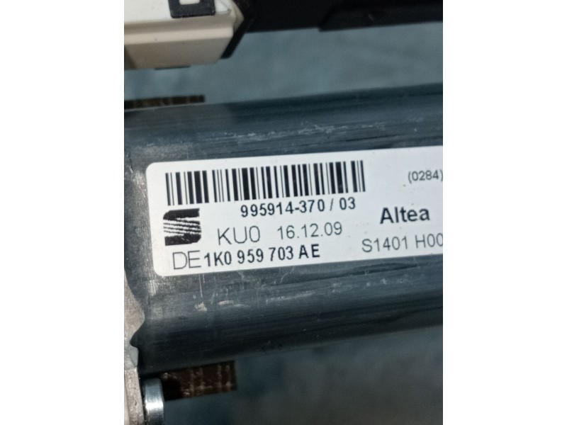 Recambio de elevalunas trasero izquierdo para seat altea xl (5p5) freetrack 4x4 referencia OEM IAM 1K0959703AE  