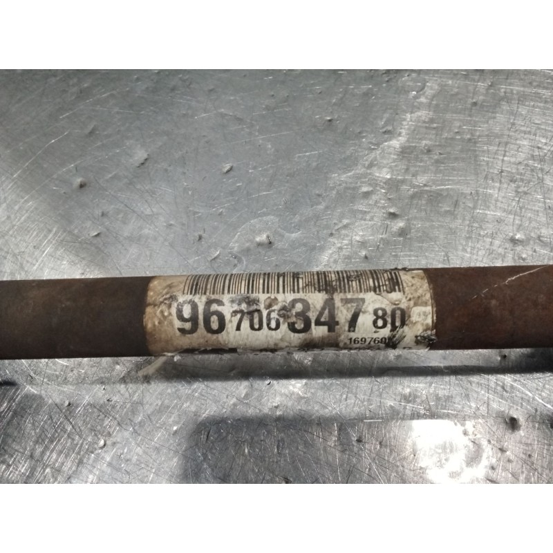 Recambio de transmision delantera derecha para peugeot 206+ (2l_, 2m_) 1.4 hdi eco 70 referencia OEM IAM 9670634780  