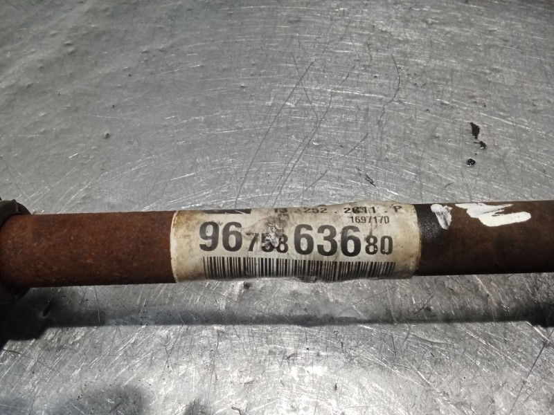 Recambio de transmision delantera izquierda para peugeot 206+ (2l_, 2m_) 1.4 hdi eco 70 referencia OEM IAM   