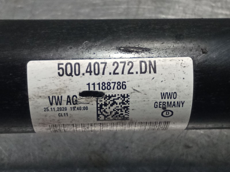 Recambio de transmision delantera derecha para audi a3 sportback (8ya, 8yf) 35 tdi referencia OEM IAM 5Q0407272DN  