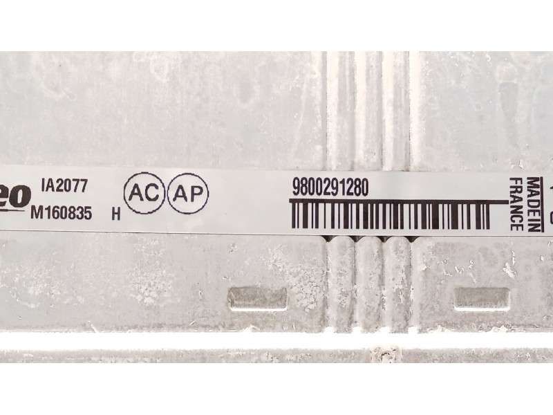 Recambio de intercooler para citroën c4 ii (nc_) 1.2 thp 130 referencia OEM IAM 9800291280  