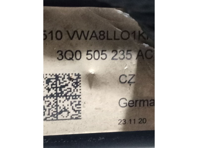 Recambio de puente trasero para audi a3 sportback (8ya, 8yf) 35 tdi referencia OEM IAM 3Q0505235AG CUNA 