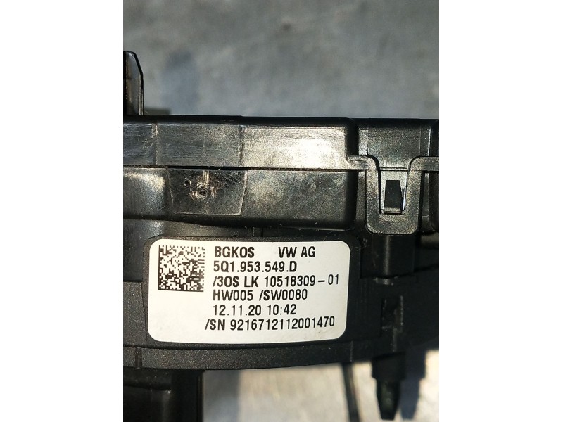 Recambio de anillo airbag para audi a3 sportback (8ya, 8yf) 35 tdi referencia OEM IAM 5Q1953549 1051830901 