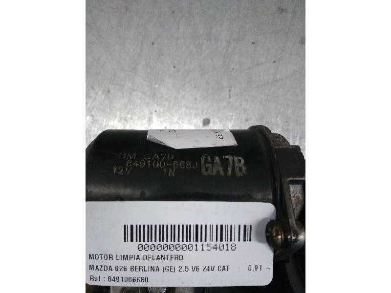 Recambio de motor limpia delantero para mazda 626 berlina (ge) 2.5 v6 24v cat referencia OEM IAM 8491006680 GA7B 