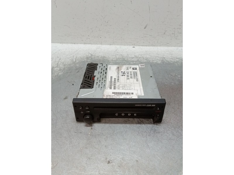 Recambio de sistema audio / radio cd para opel zafira a blue line referencia OEM IAM 330886636 24469302 