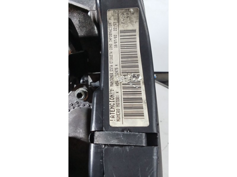 Recambio de motor completo para seat cordoba (6k1, 6k2) 1.9 tdi referencia OEM IAM ASV BOSCH 412475