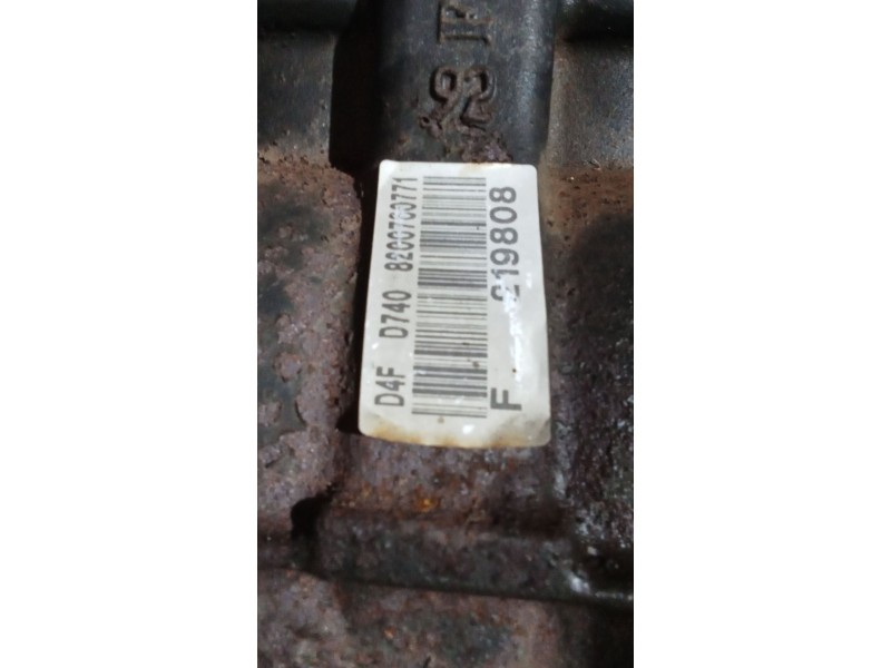 Recambio de motor completo para renault modus / grand modus (f/jp0_) 1.2 (jp0c, jp0k, fp0c, fp0k, fp0p, jp0p, jp0t) referencia O