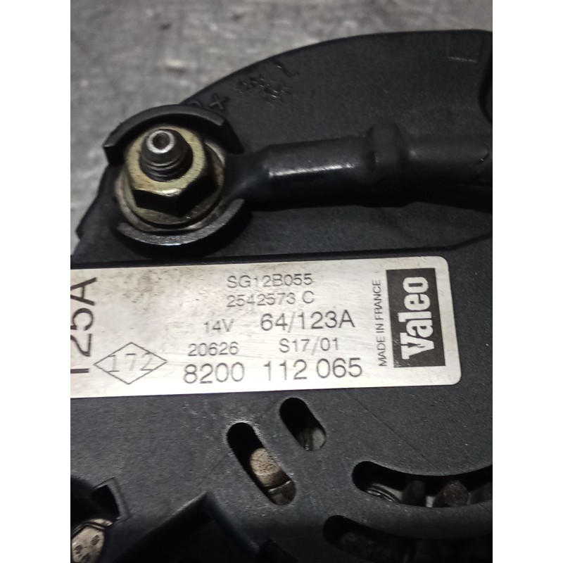 Recambio de alternador para renault laguna ii (bg0/1_) 1.8 16v (bg0b, bg0c, bg0j, bg0m, bg0v) referencia OEM IAM 8200112065  