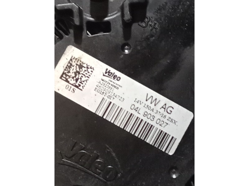Recambio de alternador para audi q5 (fyb, fyg) 2.0 tdi quattro referencia OEM IAM 04L903027 150A 