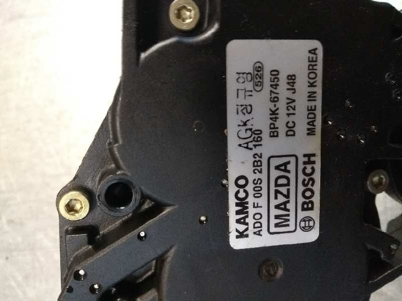 Recambio de motor limpia trasero para mazda 3 berlina (bk) 1.6 cd diesel cat referencia OEM IAM F00S2B2160 BP4K67450 