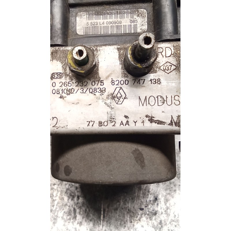 Recambio de abs para renault modus / grand modus (f/jp0_) 1.2 (jp0c, jp0k, fp0c, fp0k, fp0p, jp0p, jp0t) referencia OEM IAM 0265
