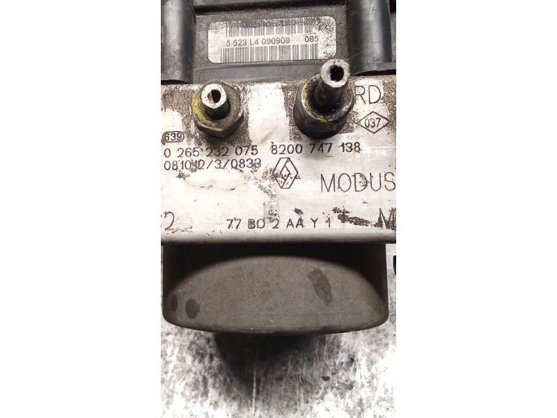 Recambio de abs para renault modus / grand modus (f/jp0_) 1.2 (jp0c, jp0k, fp0c, fp0k, fp0p, jp0p, jp0t) referencia OEM IAM 0265