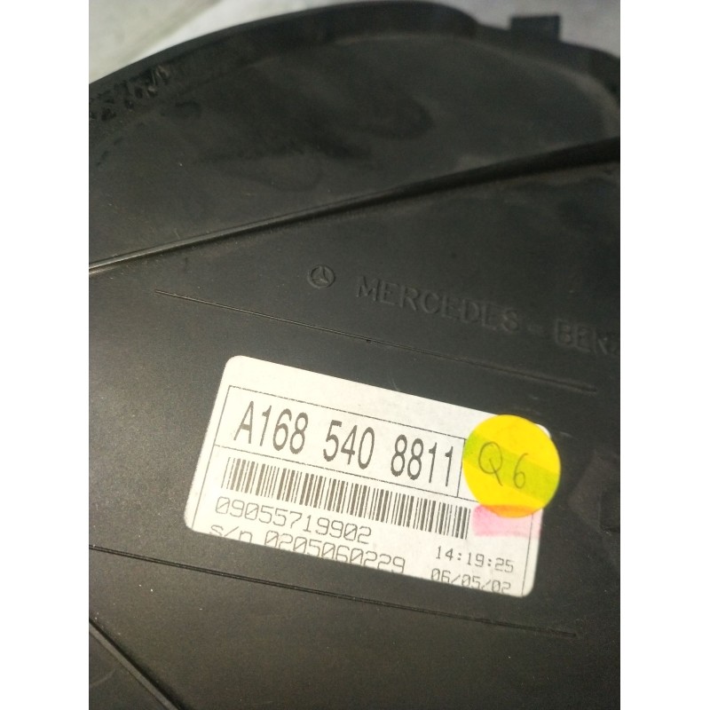 Recambio de cuadro instrumentos para mercedes-benz clase a (w168) a 140 (168.031, 168.131) referencia OEM IAM A1685408811  
