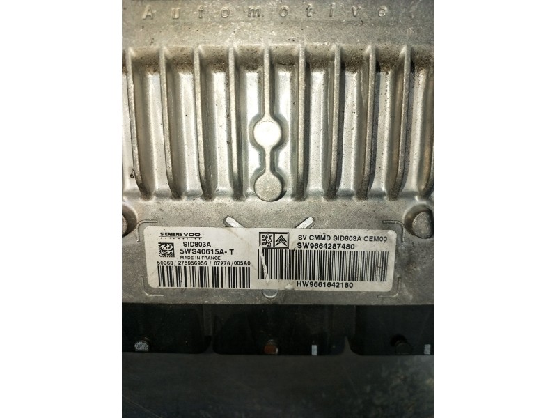 Recambio de centralita motor uce para citroën c4 grand picasso i (ua_) 2.0 hdi 138 referencia OEM IAM 9661642180 9664287480 5WS4