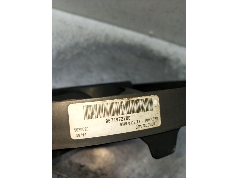 Recambio de electroventilador para peugeot 206+ (2l_, 2m_) 1.4 hdi eco 70 referencia OEM IAM 9671972780  