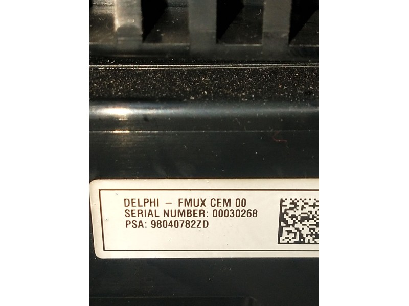 Recambio de mando calefaccion / aire acondicionado para citroën c4 ii (nc_) 1.2 thp 130 referencia OEM IAM 98040782ZD 00030268 2