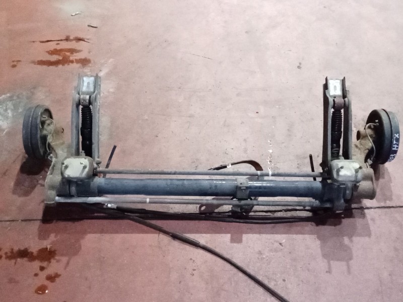 Recambio de puente trasero para peugeot 205 ii (20a/c) 1.7 diesel referencia OEM IAM TAMBOR  