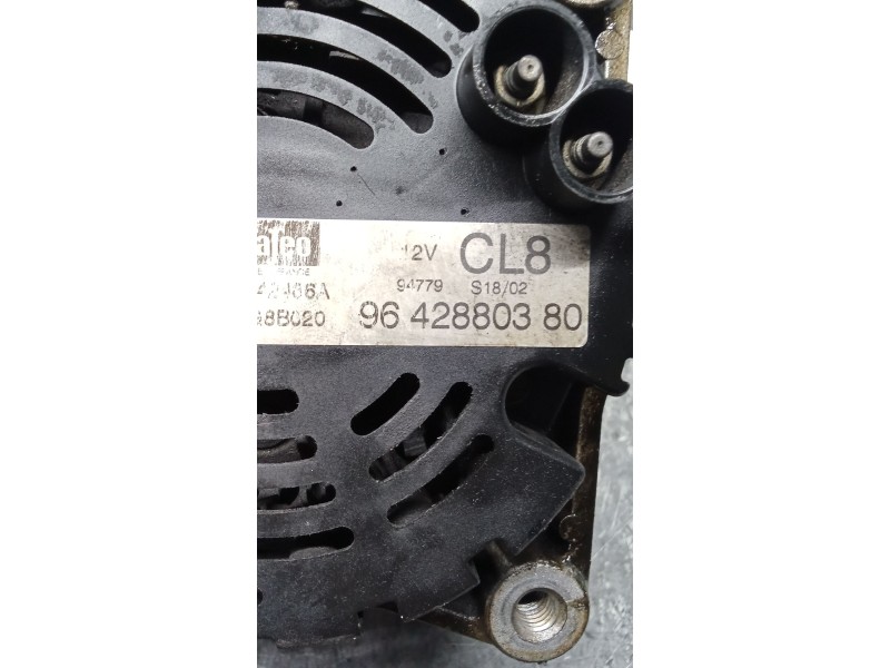 Recambio de alternador para peugeot 206 hatchback (2a/c) 1.9 d referencia OEM IAM 9642880380  
