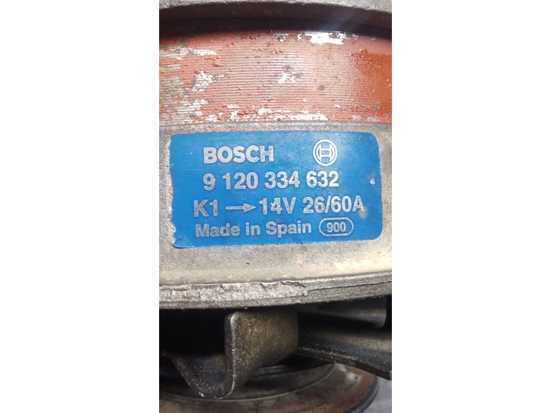 Recambio de alternador para nissan terrano ii (r20) 2.7 td 4wd referencia OEM IAM 9120334632 60A DEPRESOR INCORPORADO