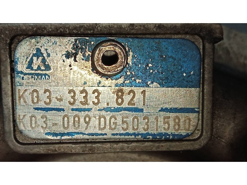 Recambio de turbocompresor para peugeot 206 berlina xr referencia OEM IAM K03333821  