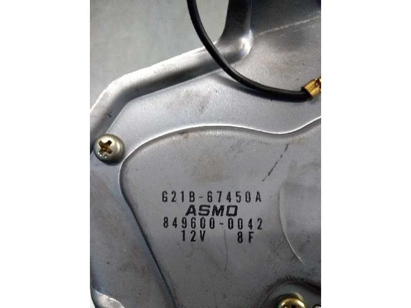 Recambio de motor limpia trasero para mazda 6 monovolumen (gy) 2.0 cat referencia OEM IAM 8496000042  