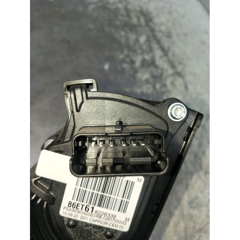 Recambio de potenciometro pedal para peugeot 3008 ii suv (mc_, mr_, mj_, m4_) 1.5 bluehdi 130 referencia OEM IAM 9836042080 0280