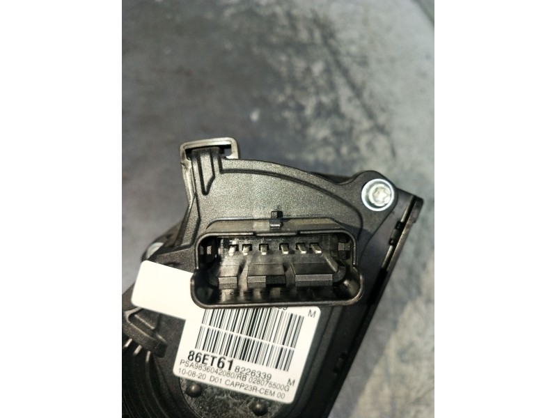 Recambio de potenciometro pedal para peugeot 3008 ii suv (mc_, mr_, mj_, m4_) 1.5 bluehdi 130 referencia OEM IAM 9836042080 0280