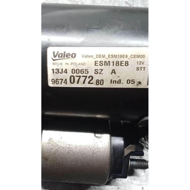 Recambio de motor arranque para citroën c4 ii (nc_) 1.2 thp 130 referencia OEM IAM 9674077280  