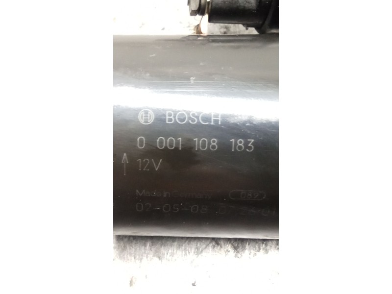 Recambio de motor arranque para peugeot 206 hatchback (2a/c) 1.9 d referencia OEM IAM 0001108183  