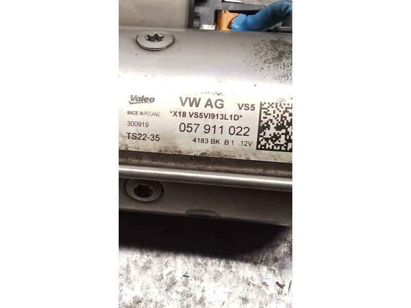 Recambio de motor arranque para audi q5 (fyb, fyg) sq5 tdi mild hybrid quattro referencia OEM IAM 057911022  