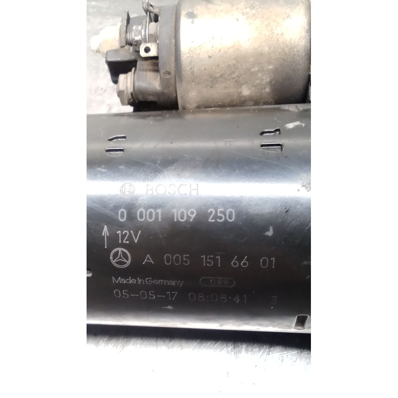 Recambio de motor arranque para mercedes-benz clase e (w211) e 220 cdi (211.006) referencia OEM IAM A0051516601 0001109250 