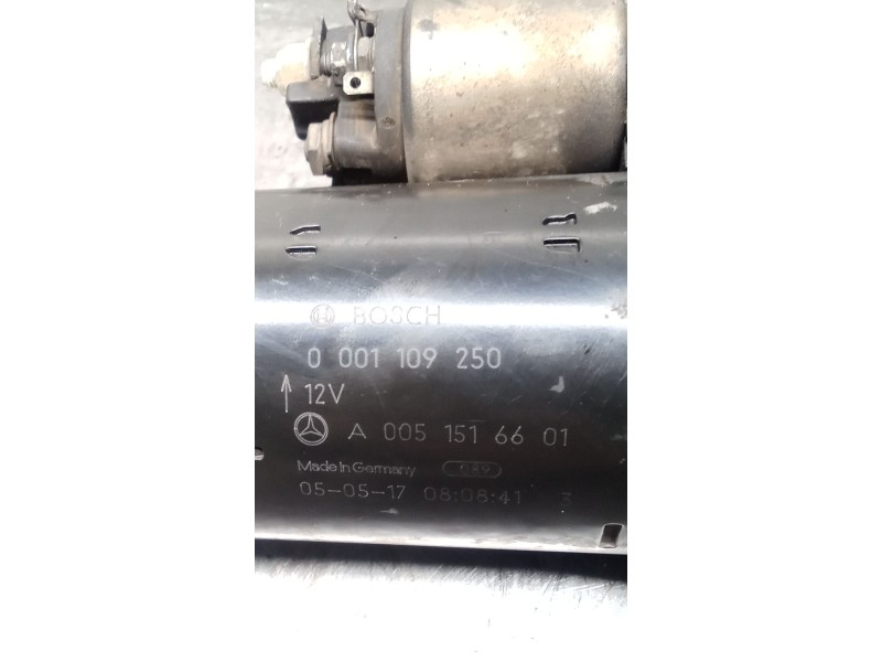 Recambio de motor arranque para mercedes-benz clase e (w211) e 220 cdi (211.006) referencia OEM IAM A0051516601 0001109250 
