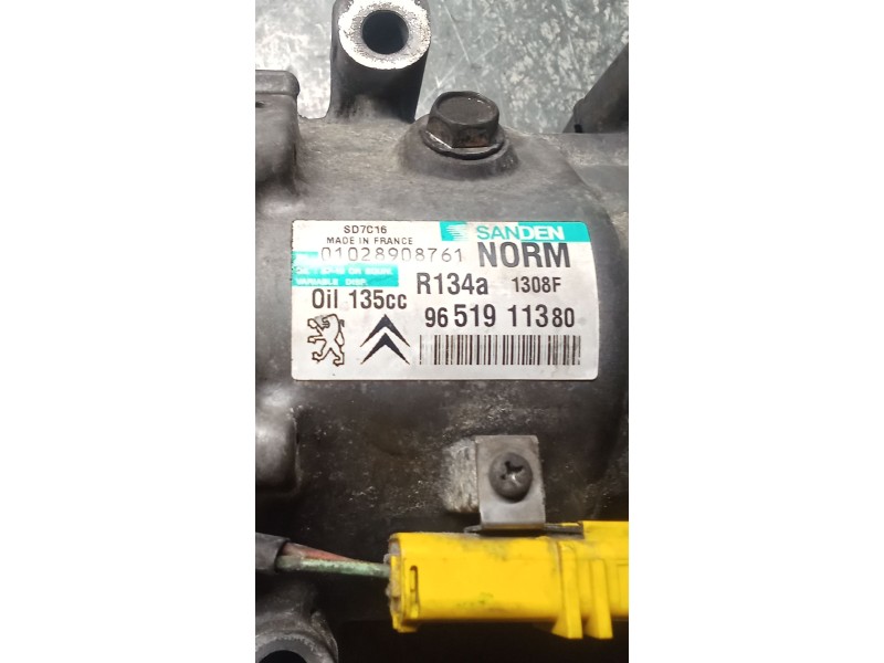 Recambio de compresor aire acondicionado para citroën c4 grand picasso i (ua_) 2.0 hdi 138 referencia OEM IAM 9651911380  