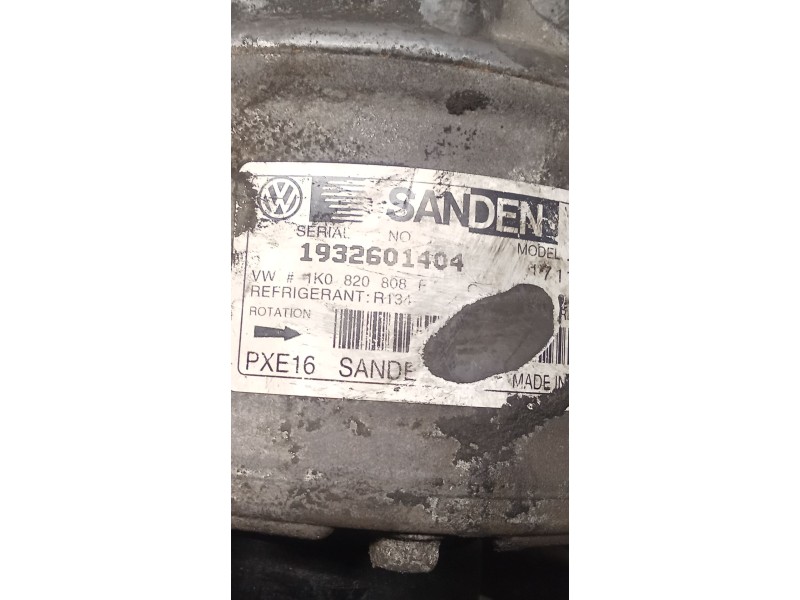 Recambio de compresor aire acondicionado para volkswagen tiguan (5n_) 2.0 tdi referencia OEM IAM 1K0820808F  