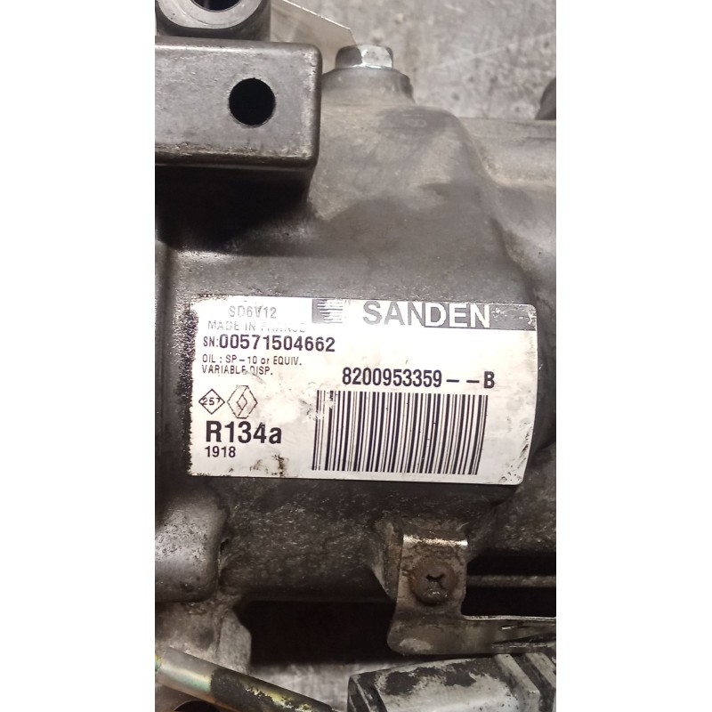 Recambio de compresor aire acondicionado para renault kangoo / grand kangoo ii (kw0/1_) 1.5 dci 90 (kw05, kw08, kw0g, kw11) refe