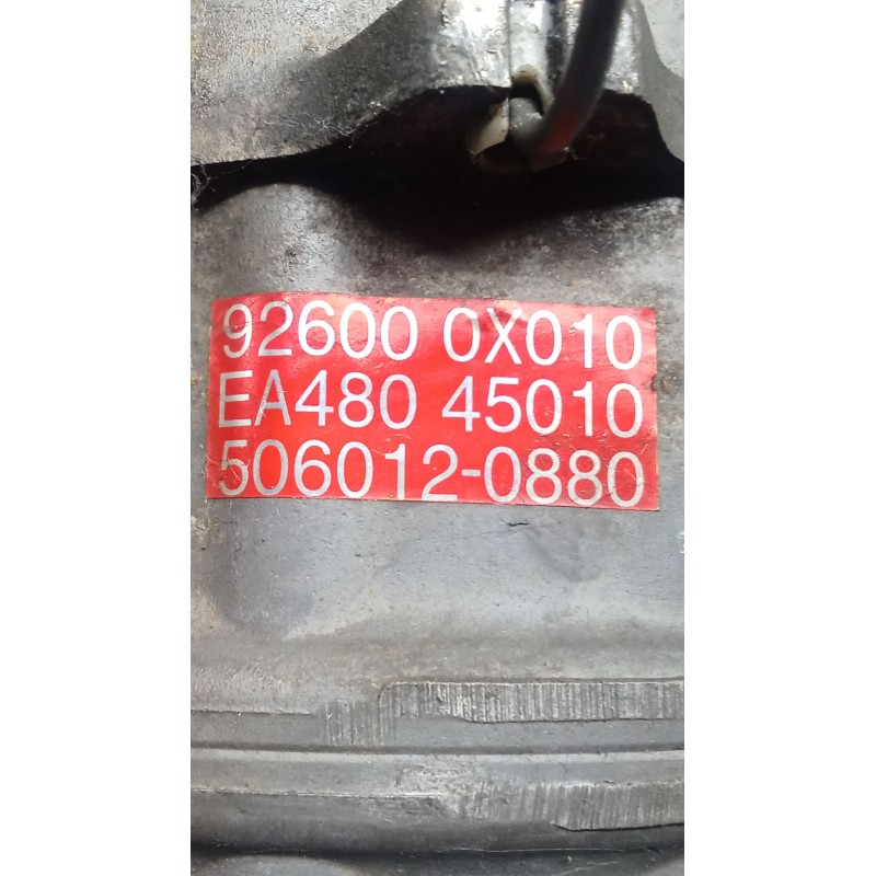Recambio de compresor aire acondicionado para nissan terrano ii (r20) 2.7 tdi 4wd referencia OEM IAM 926000X010  