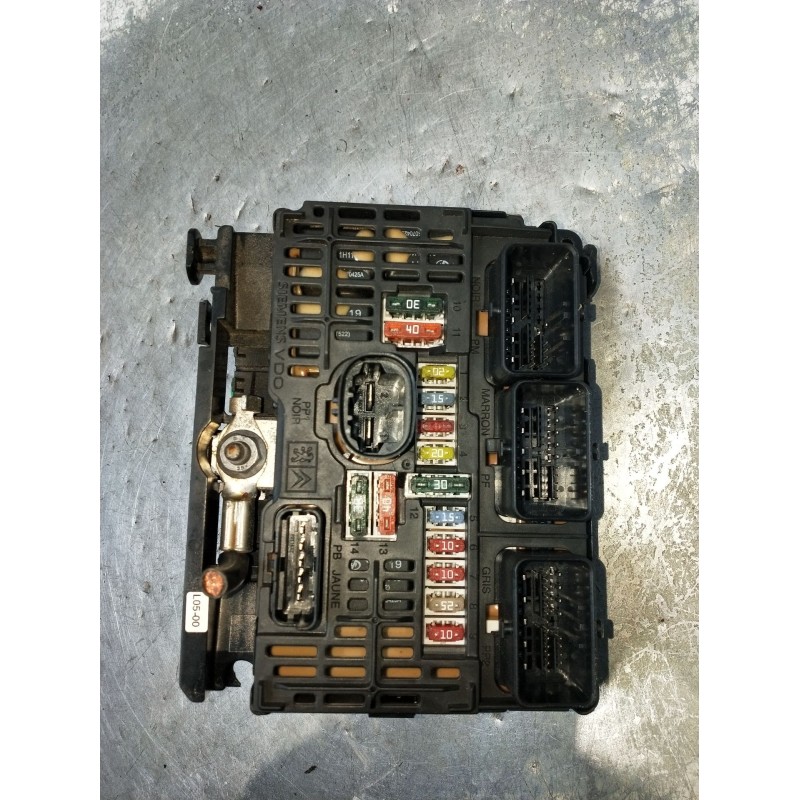 Recambio de caja reles / fusibles para citroën jumpy ii furgoneta 1.6 hdi 90 16v referencia OEM IAM 9661682880 BSML0500 S1189830