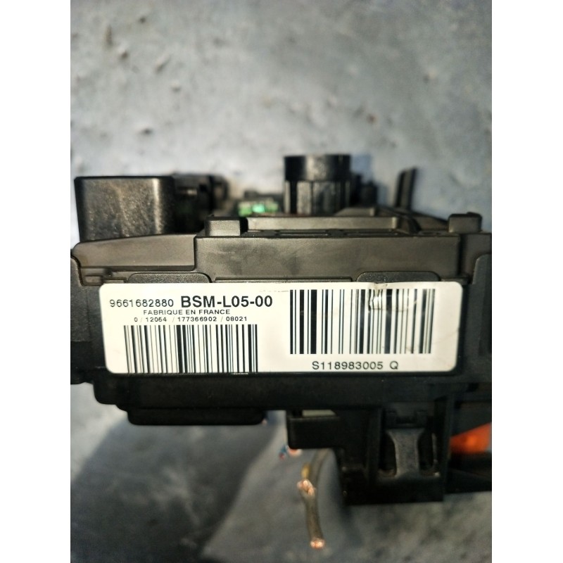 Recambio de caja reles / fusibles para citroën jumpy ii furgoneta 1.6 hdi 90 16v referencia OEM IAM 9661682880 BSML0500 S1189830