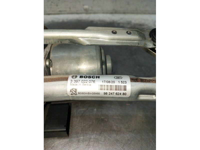 Recambio de motor limpia delantero para peugeot 3008 ii suv (mc_, mr_, mj_, m4_) 1.5 bluehdi 130 referencia OEM IAM 9824762480 3