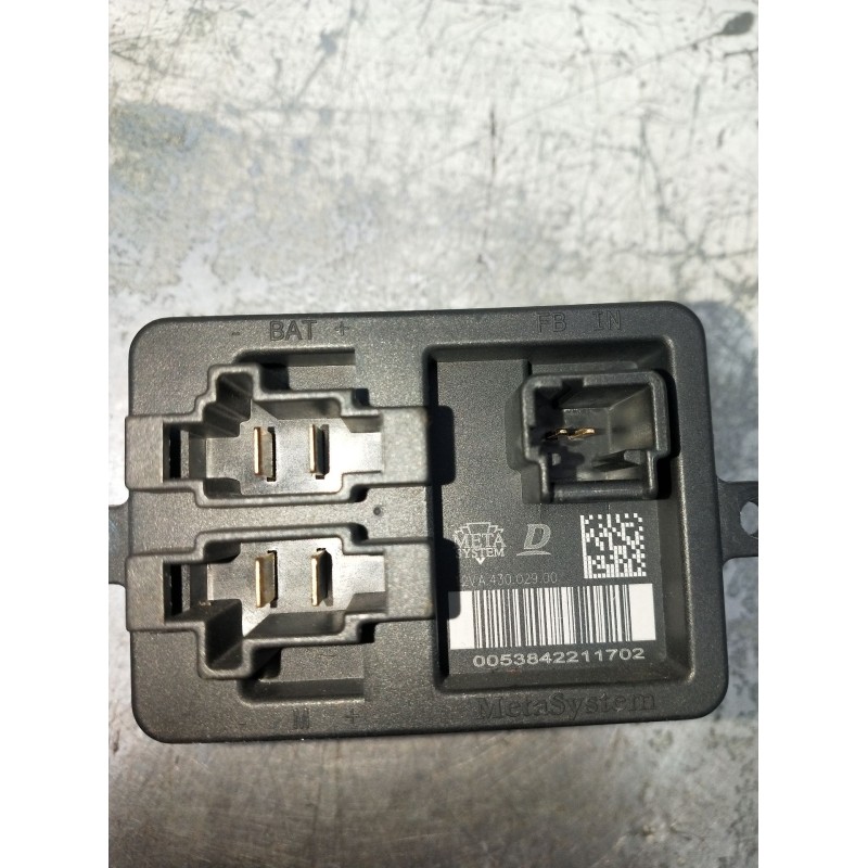 Recambio de resistencia calefaccion para peugeot 3008 ii suv (mc_, mr_, mj_, m4_) 1.5 bluehdi 130 referencia OEM IAM 00538422117