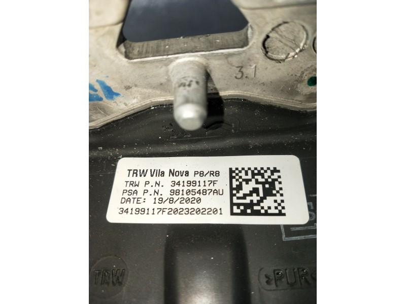 Recambio de volante para peugeot 3008 ii suv (mc_, mr_, mj_, m4_) 1.5 bluehdi 130 referencia OEM IAM 98105487AU VER FOTOS 341991