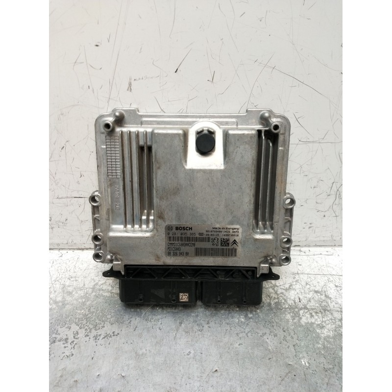 Recambio de centralita motor uce para peugeot 3008 ii suv (mc_, mr_, mj_, m4_) 1.5 bluehdi 130 referencia OEM IAM 0281035365 983