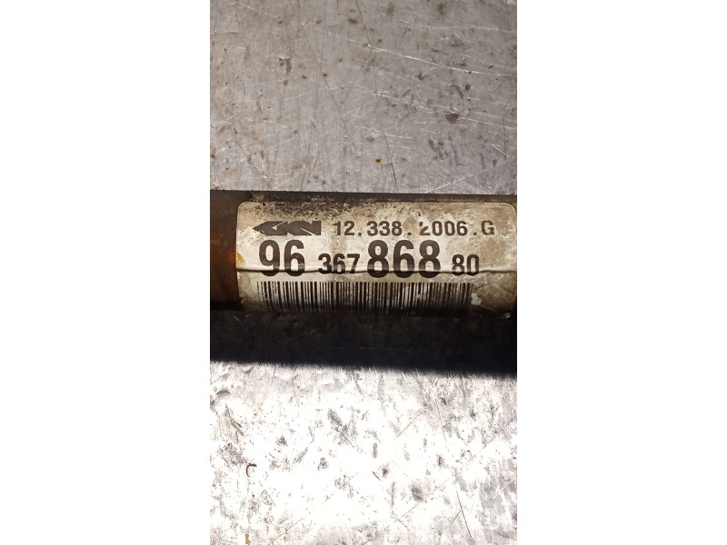 Recambio de transmision delantera derecha para citroën c4 coupé (la_) 1.4 16v referencia OEM IAM 9636786880  