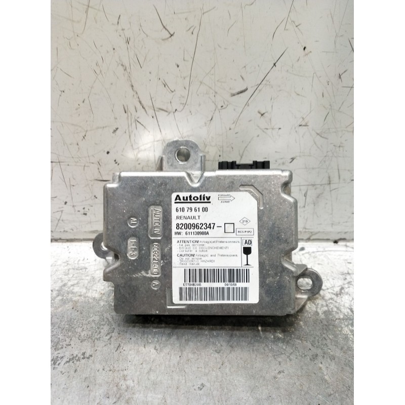 Recambio de centralita airbag para renault modus / grand modus (f/jp0_) 1.2 (jp0c, jp0k, fp0c, fp0k, fp0p, jp0p, jp0t) referenci