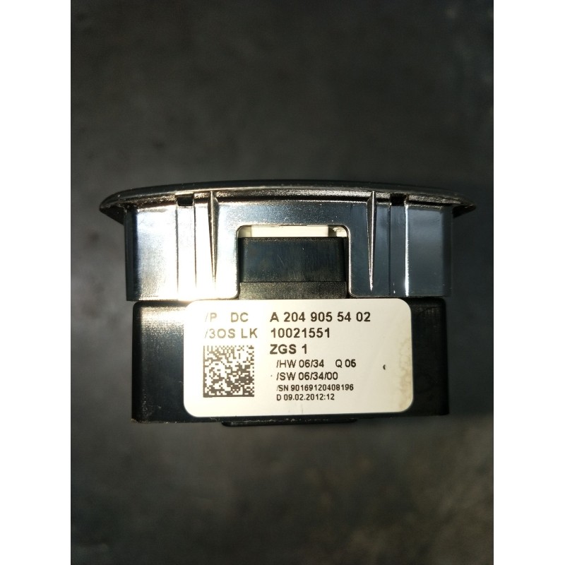 Recambio de mando elevalunas delantero izquierdo para mercedes-benz clase c t-model (s204) c 220 cdi (204.202) referencia OEM IA