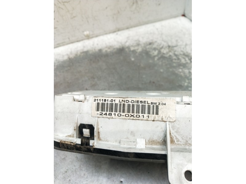Recambio de cuadro instrumentos para nissan terrano ii (r20) 2.7 td 4wd referencia OEM IAM 21118101 248100X011 