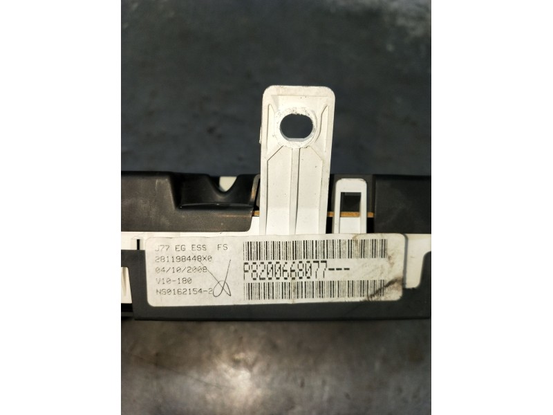 Recambio de cuadro instrumentos para renault modus / grand modus (f/jp0_) 1.2 (jp0c, jp0k, fp0c, fp0k, fp0p, jp0p, jp0t) referen