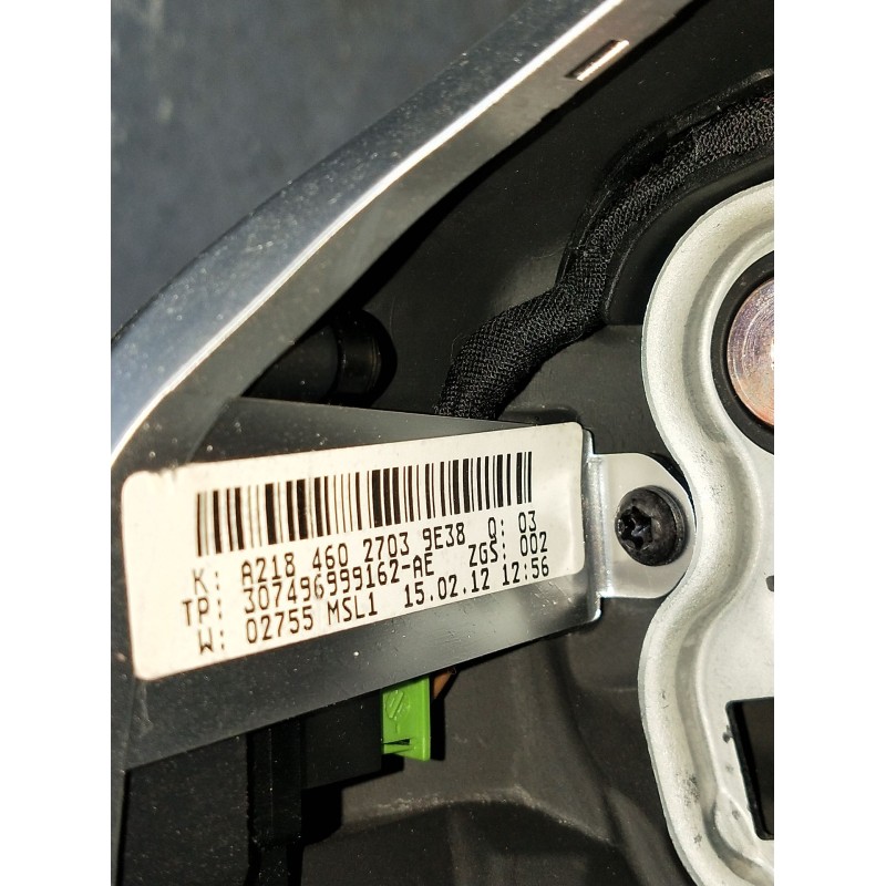 Recambio de volante para mercedes-benz clase c t-model (s204) c 220 cdi (204.202) referencia OEM IAM A2184602703 307496999162AE 